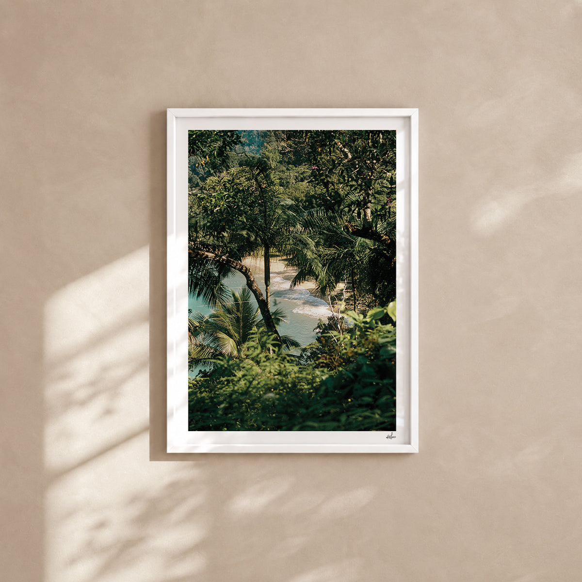 Brazil Fine Art Print - Ubatuba Hidden Beach | Analog Film Photography | Tropical Wall Art