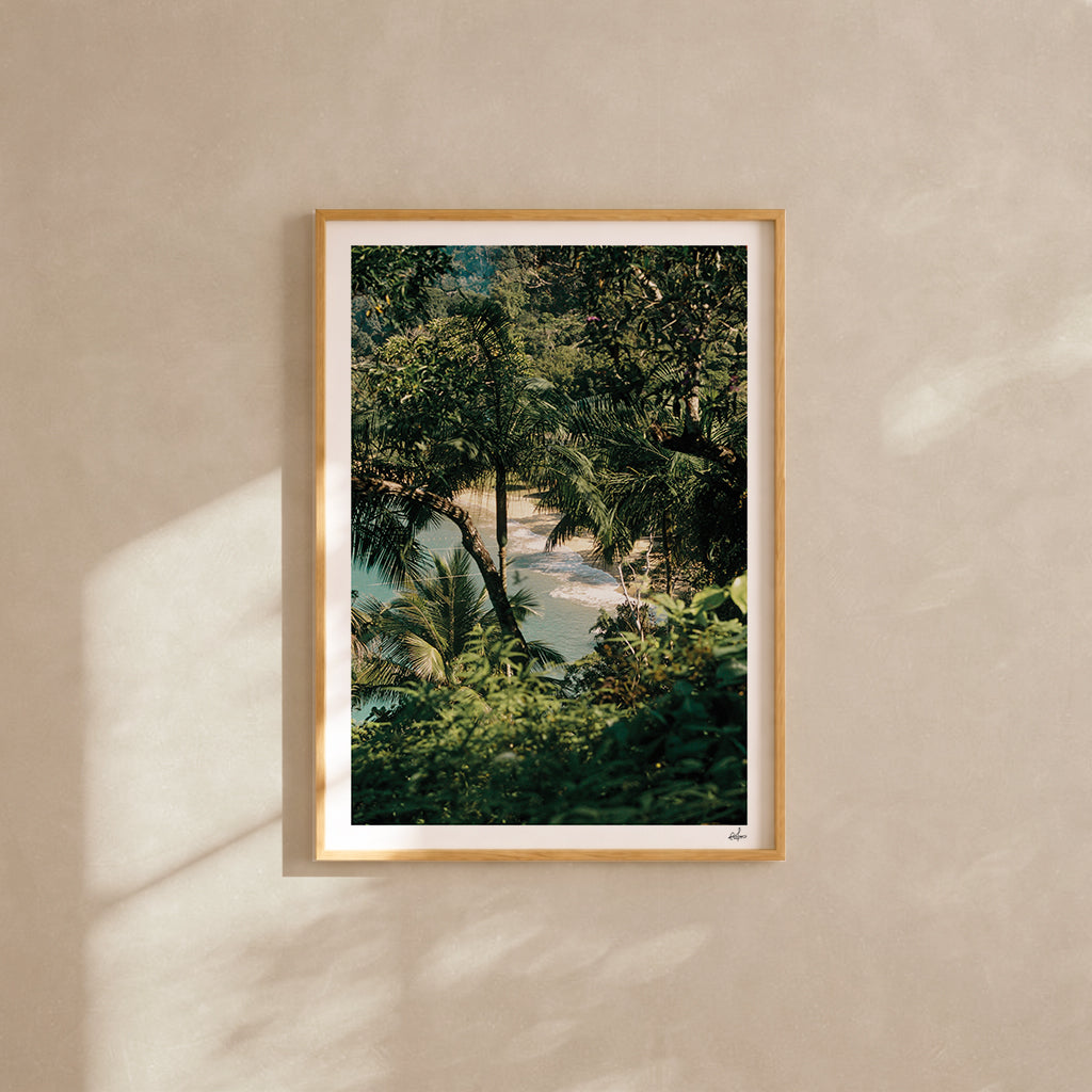 Brazil Fine Art Print - Ubatuba Hidden Beach | Analog Film Photography | Tropical Wall Art