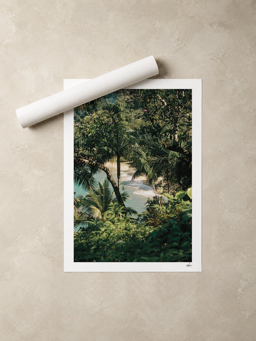 Brazil Fine Art Print - Ubatuba Hidden Beach | Analog Film Photography | Tropical Wall Art