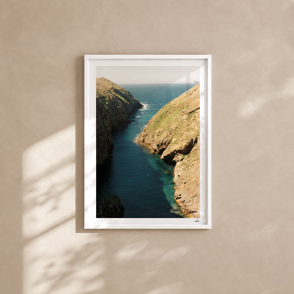 Portugal Fine Art Print - Ilha da Berlenga Inlet | Analog Film Photography | Silver Coast Wall Art