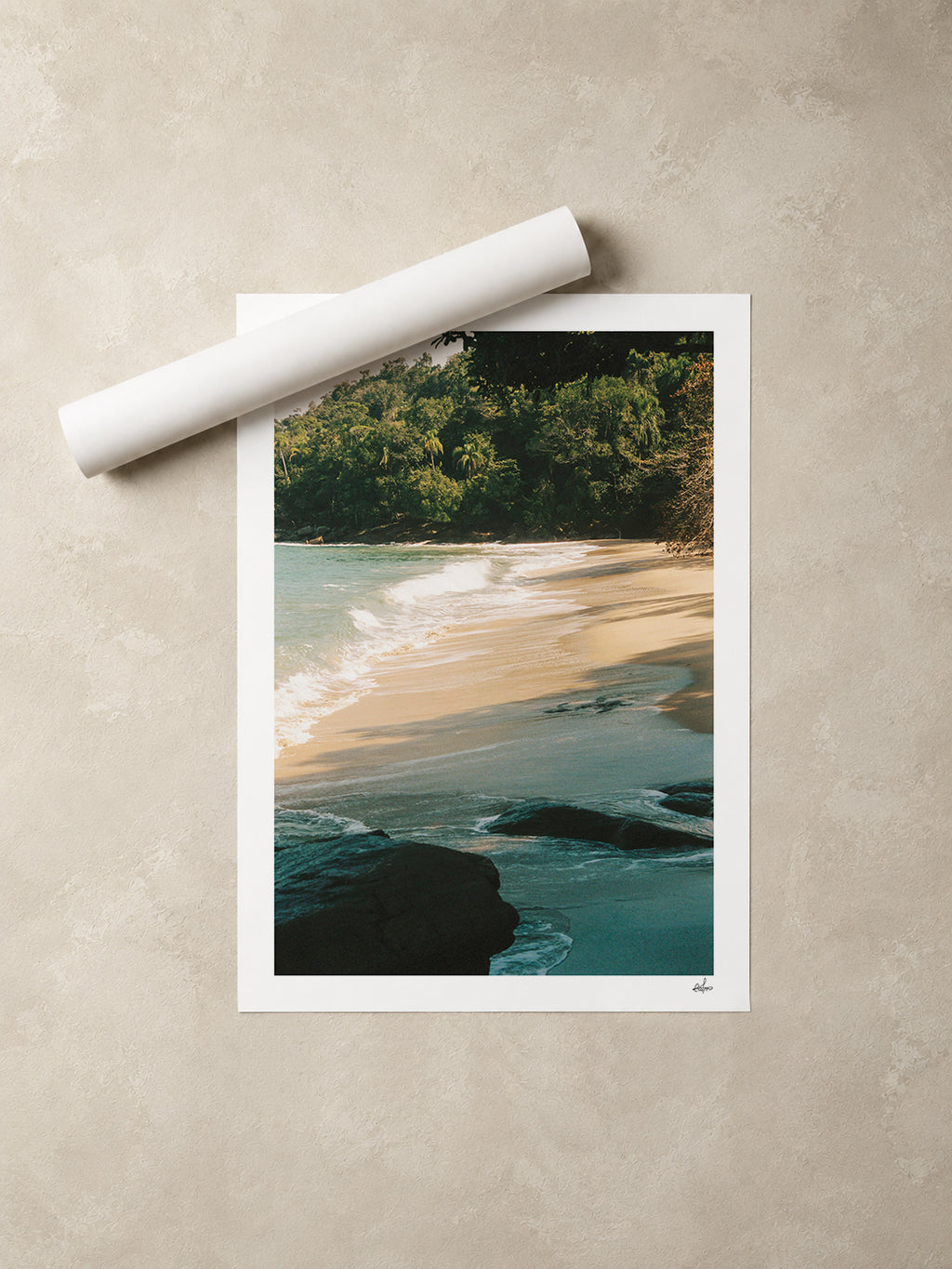 Brazil Fine Art Print - Ubatuba | Analog Film Photography | Coastal Wall Art