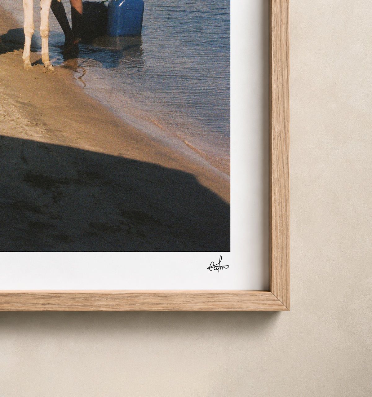 Egypt Travel Fine Art Print — Nile River Boys & Donkey | Analog Film Photography | Egypt Wall Art