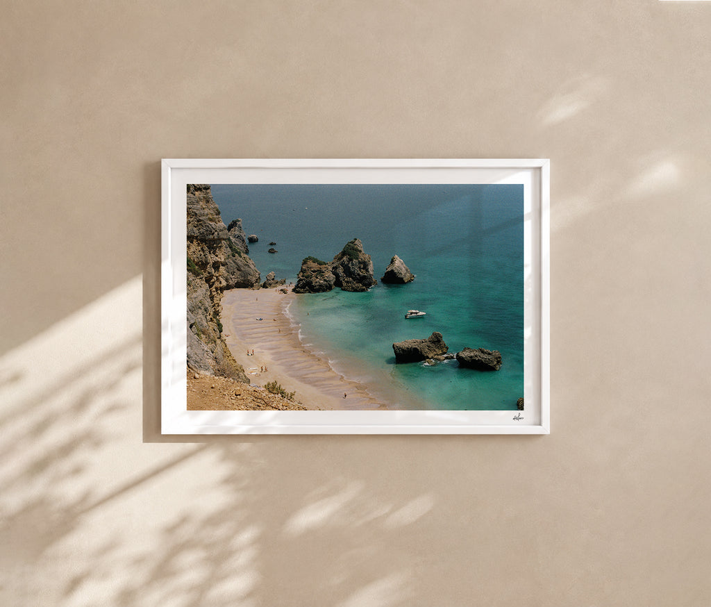 Portugal Fine Art Print - Praia da Ribeira do Cavalo | Analog Film Photography | Arrábida Wall Art