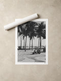 Brazil Fine Art Print - Copacabana Beach | Black & White Analog Film Photography | Rio de Janeiro Wall Art
