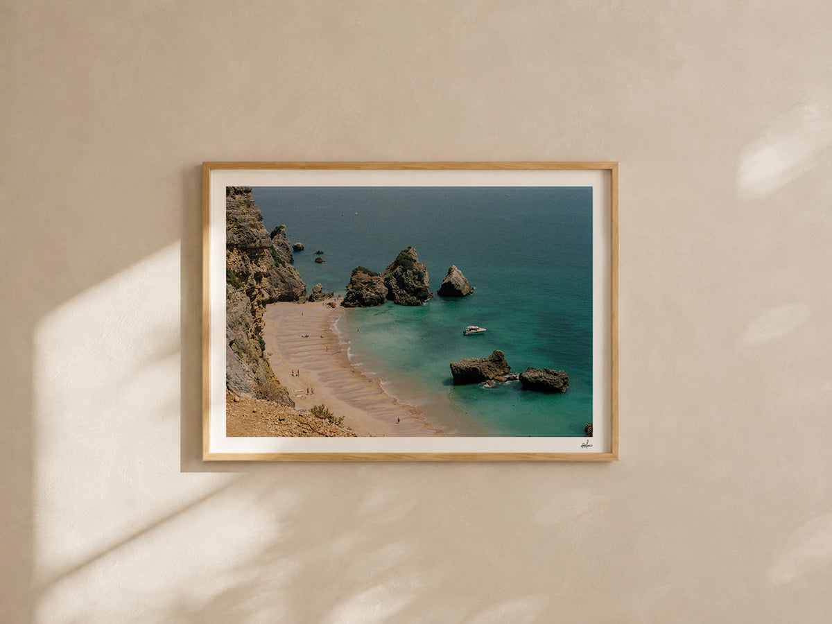 Portugal Fine Art Print - Praia da Ribeira do Cavalo | Analog Film Photography | Arrábida Wall Art