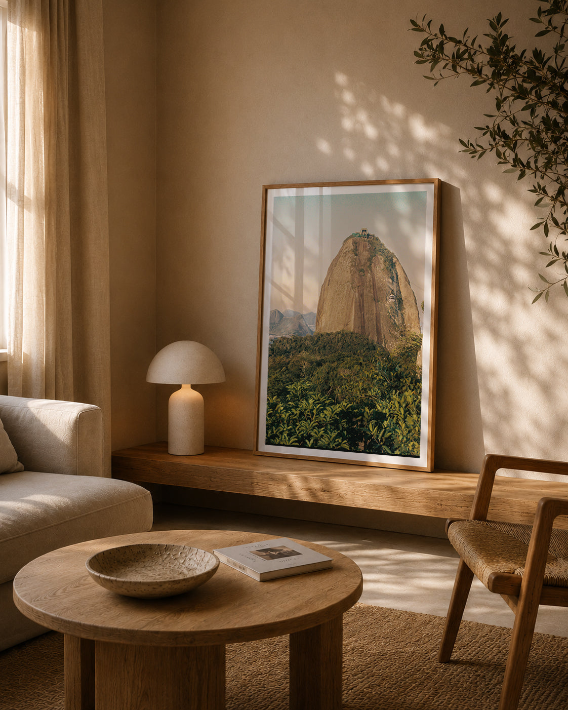 Brazil Fine Art Print - Sugar Loaf Cable Car View | Analog Film Photography | Rio de Janeiro Wall Art