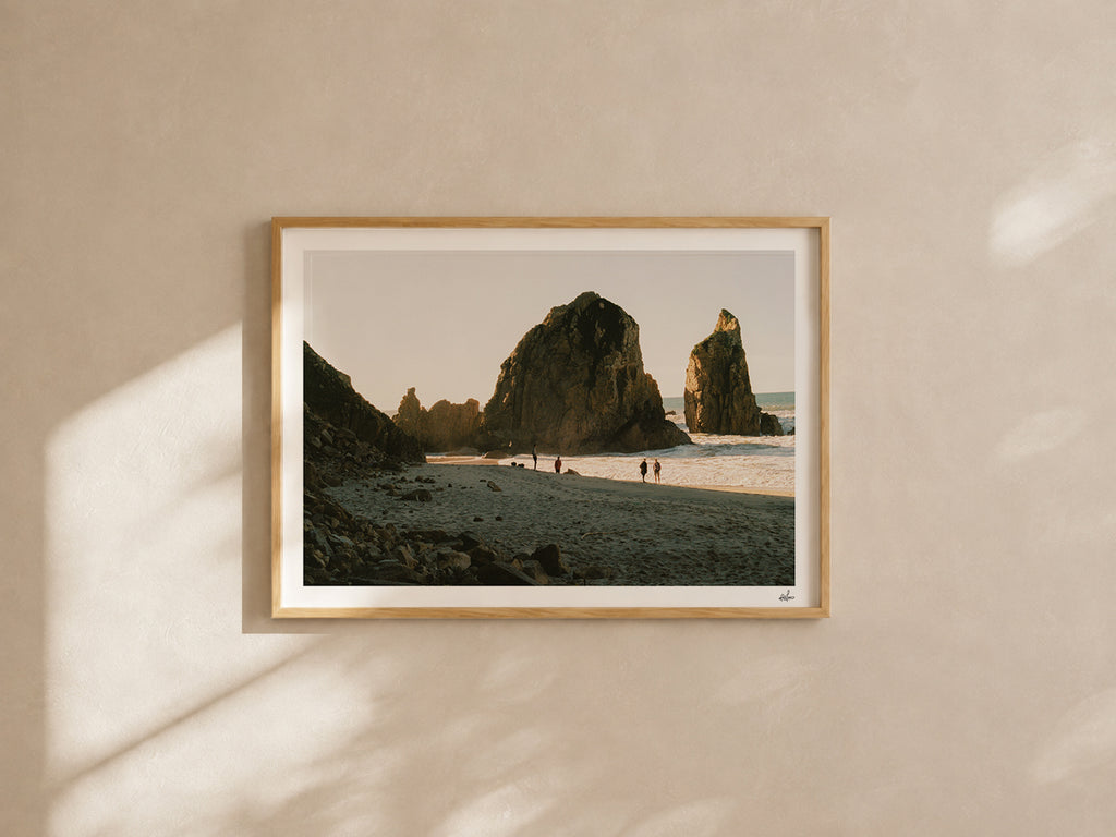 Portugal Fine Art Print - Praia da Ursa Panorama | Analog Film Photography | Sintra Wall Art