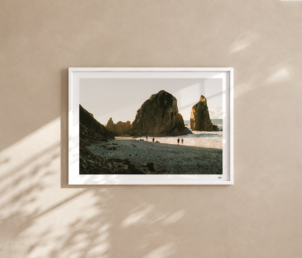 Portugal Fine Art Print - Praia da Ursa Panorama | Analog Film Photography | Sintra Wall Art