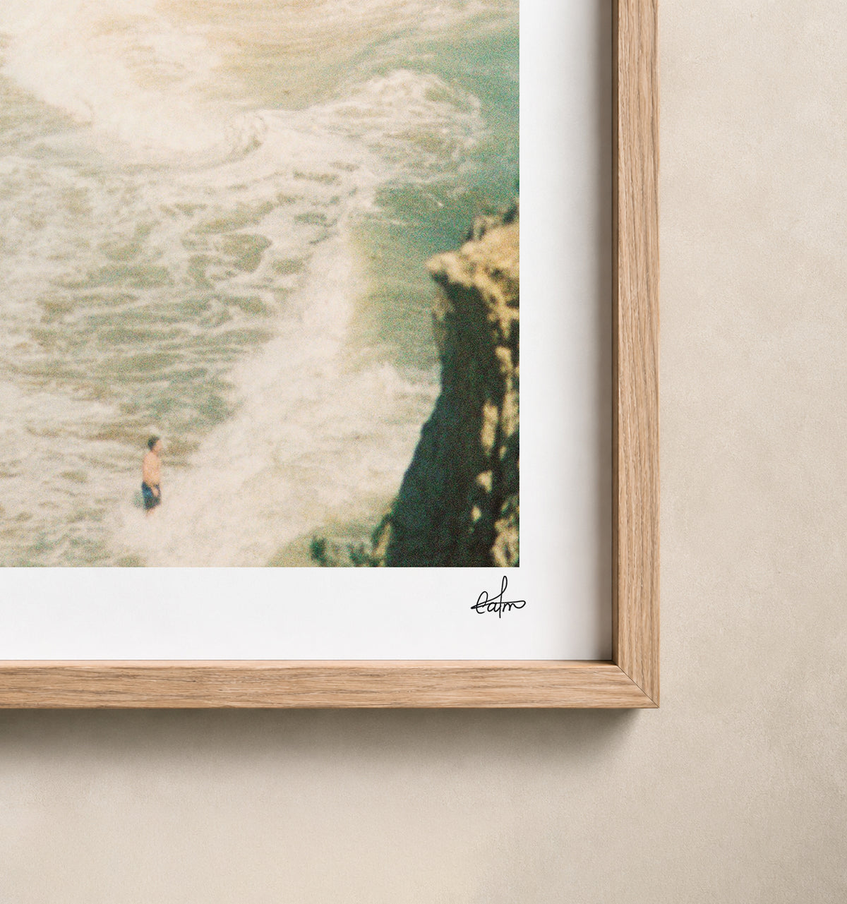 Portugal Fine Art Print - Lagos Summer Crowds | Analog Film Photography | Algarve Wall Art