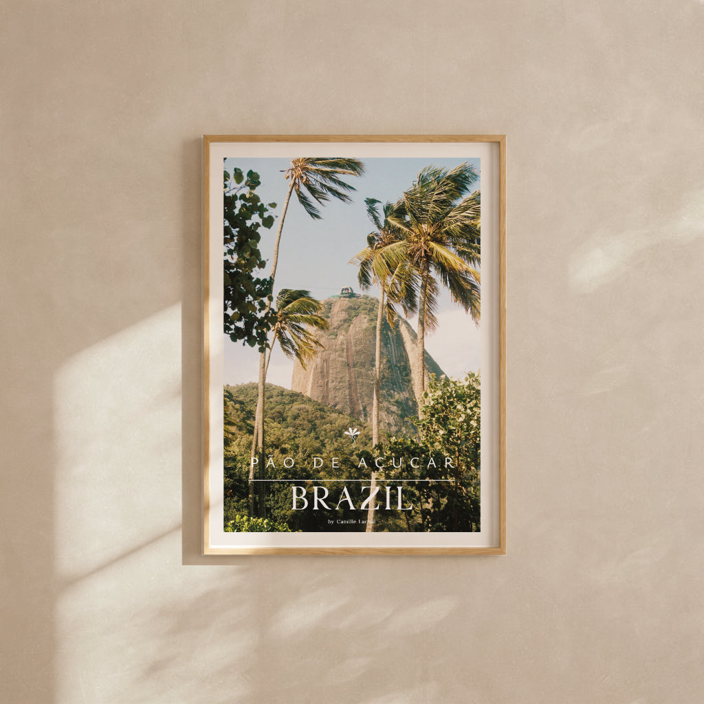 Brazil Fine Art Print - Pão de Açucar | Analog Film Photography Poster | Rio de Janeiro Wall Art