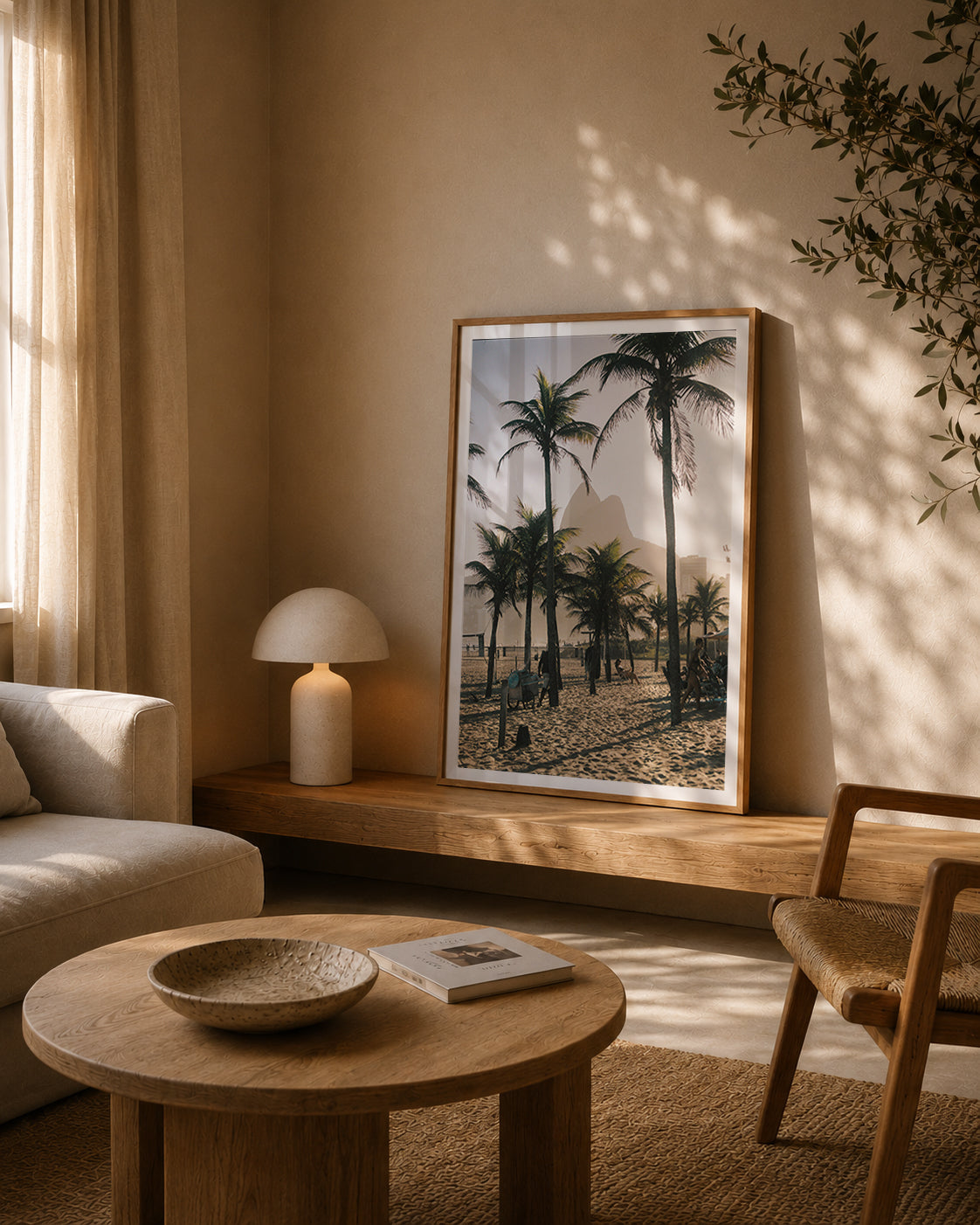 Brazil Fine Art Print - Rio de Janeiro Ipanema Sunset | Analog Film Photography | Tropical Wall Art