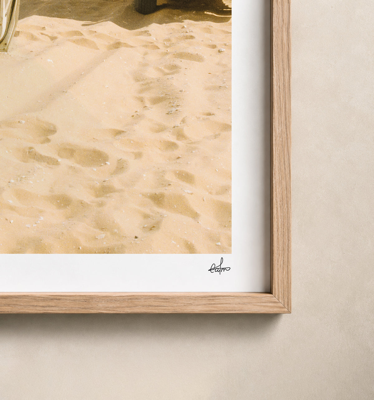 Egypt Travel Fine Art Print — White Desert 4x4 | Analog Film Photography | Desert Wall Art