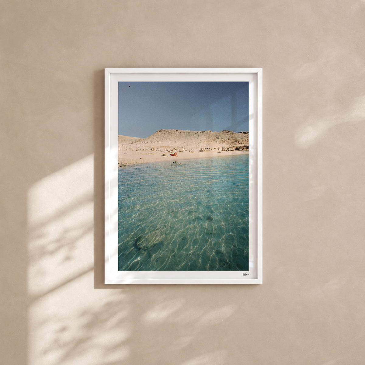 Egypt Travel Fine Art Print — Orange Bay Hurghada | Analog Film Photography | Red Sea Wall Art