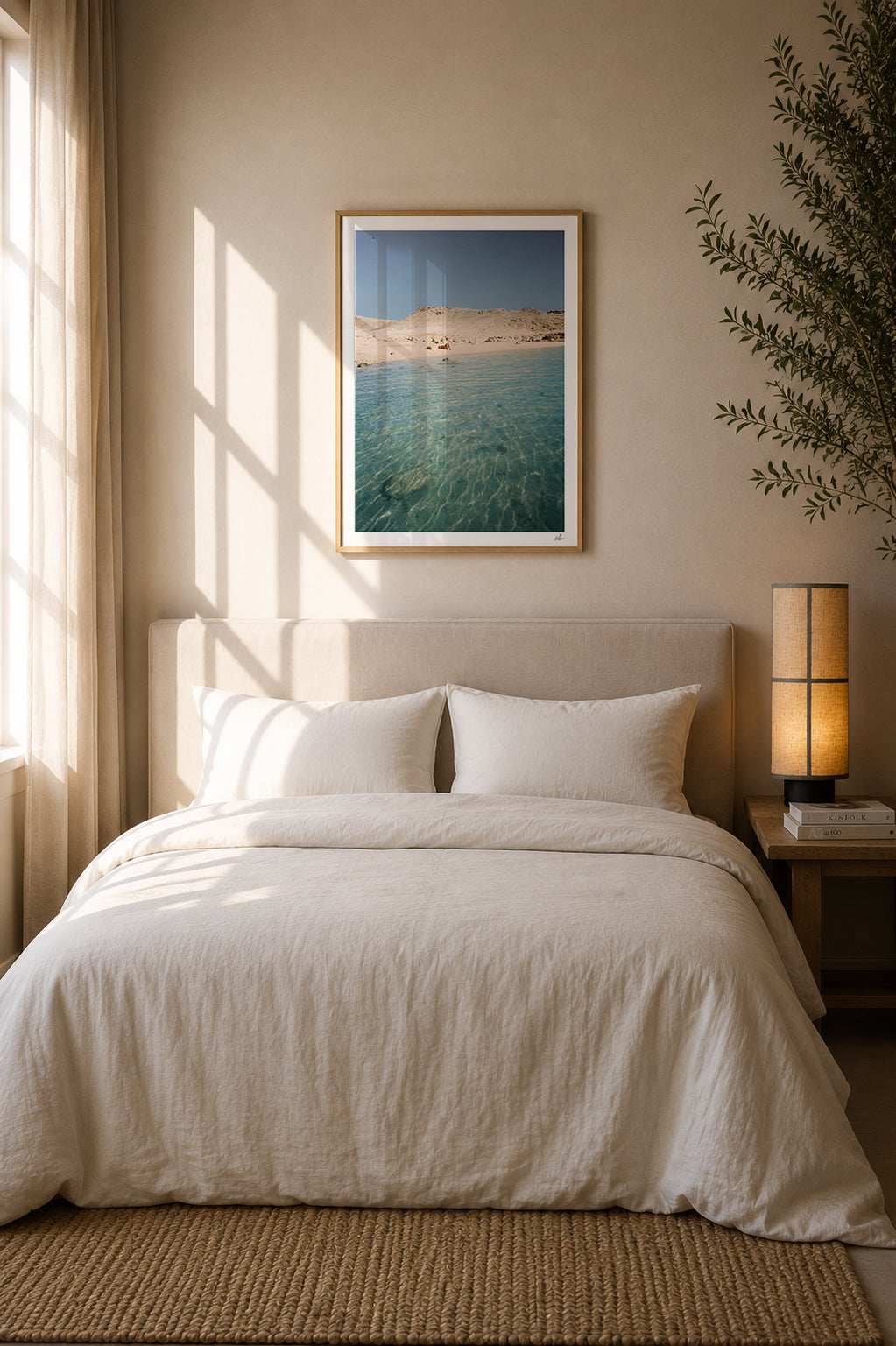 Egypt Travel Fine Art Print — Orange Bay Hurghada | Analog Film Photography | Red Sea Wall Art