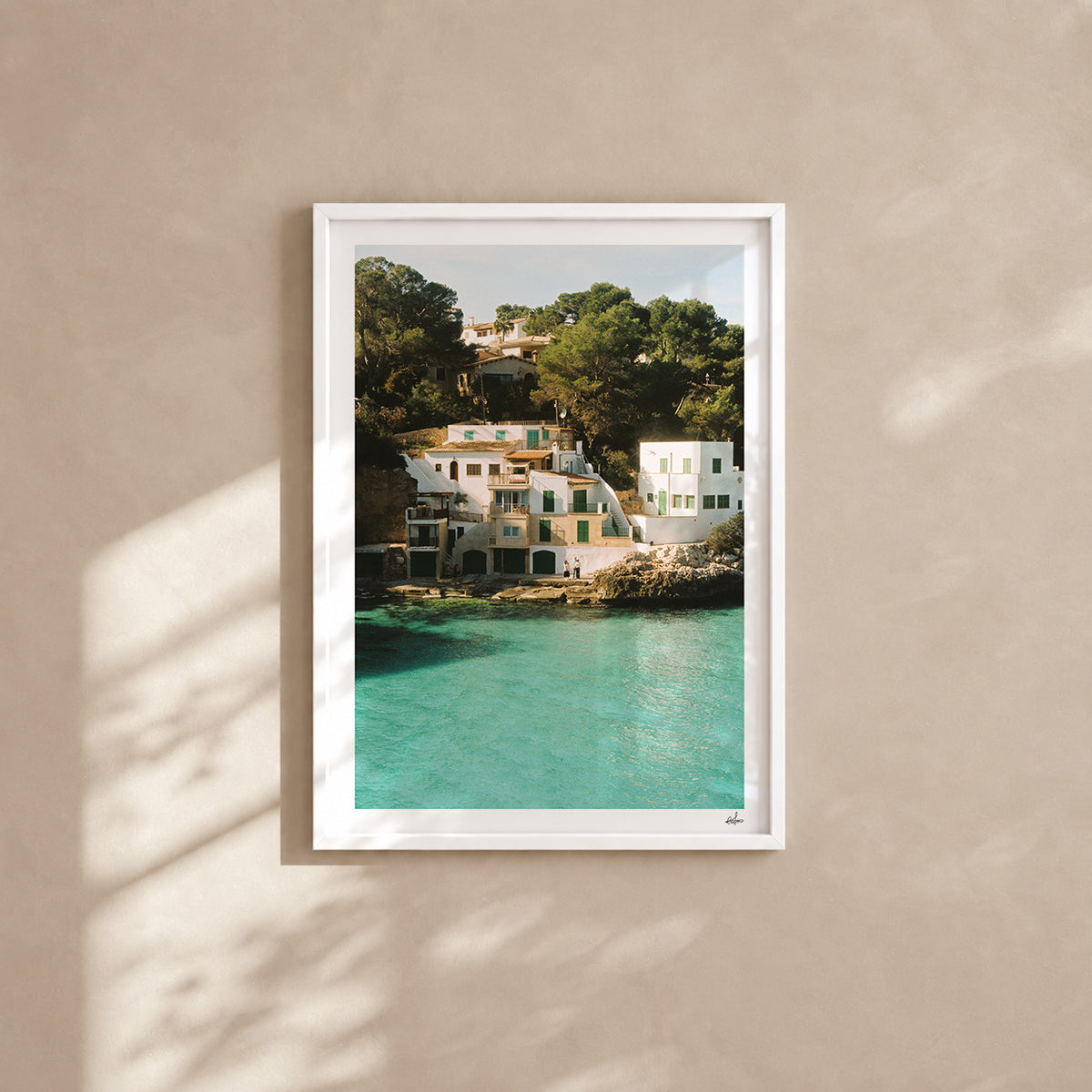 Mallorca Fine Art Print - Cala Santanyí Terraces | Analog Film Photography | Balearic Wall Art