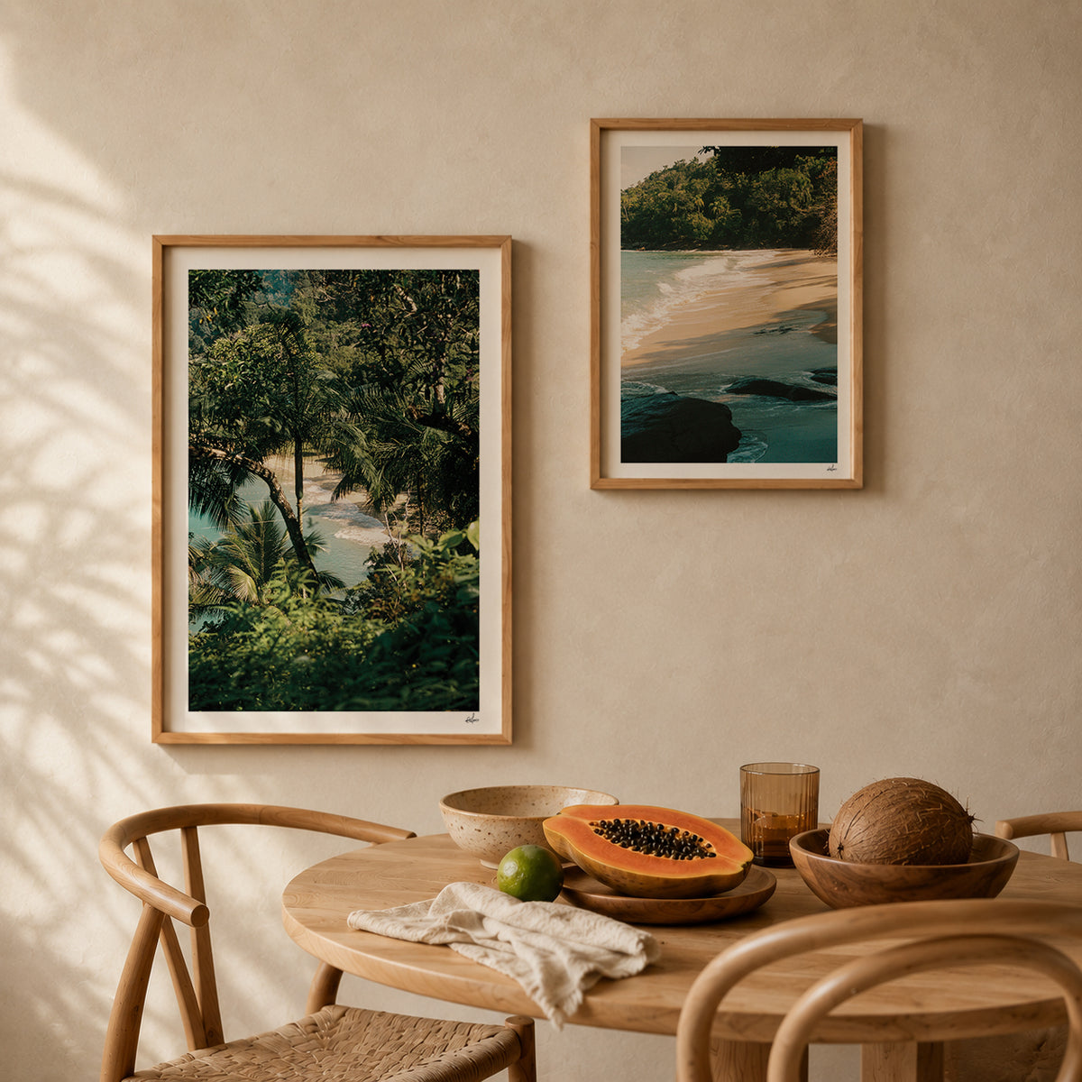 Brazil Fine Art Print - Ubatuba Hidden Beach | Analog Film Photography | Tropical Wall Art