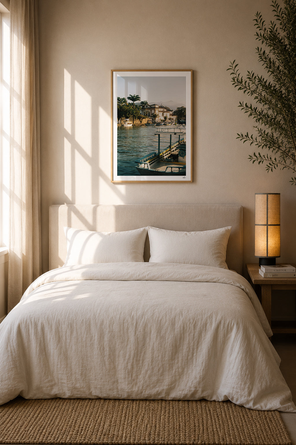 Brazil Fine Art Print - Paraty Harbor | Analog Film Photography | Colonial Coastal Wall Art