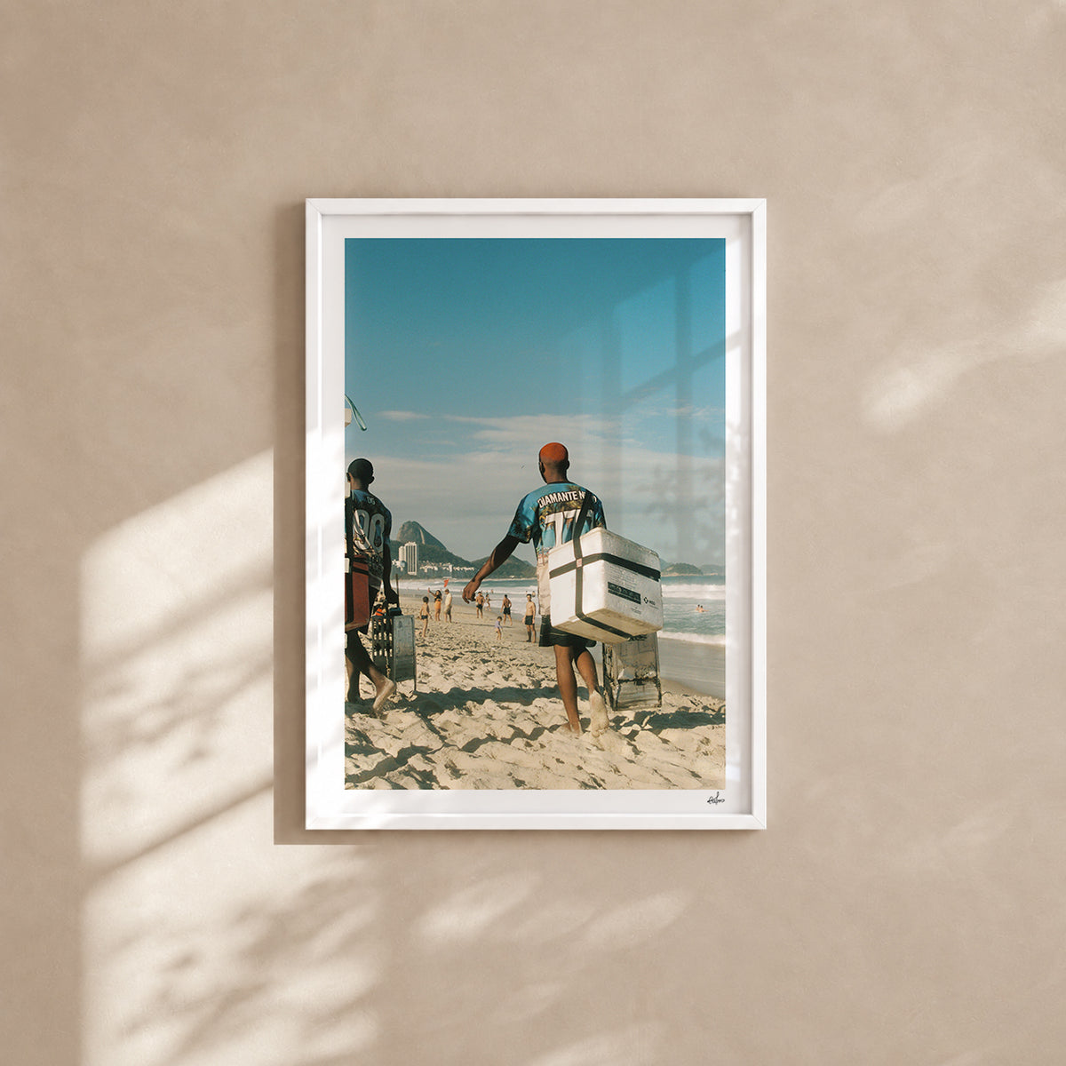 Brazil Fine Art Print - Copacabana Street Life | Analog Film Photography | Rio de Janeiro Wall Art