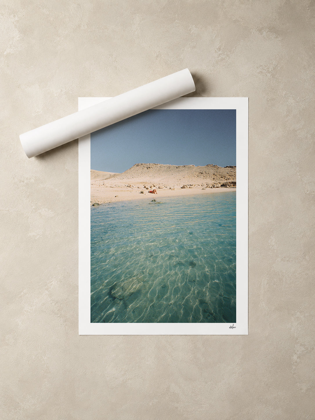 Egypt Travel Fine Art Print — Orange Bay Hurghada | Analog Film Photography | Red Sea Wall Art