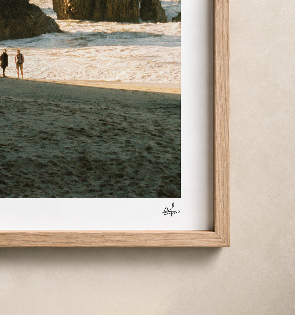 Portugal Fine Art Print - Praia da Ursa Panorama | Analog Film Photography | Sintra Wall Art