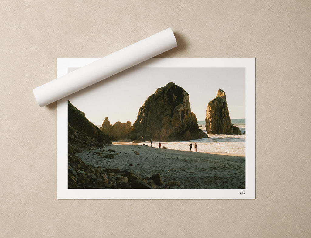 Portugal Fine Art Print - Praia da Ursa Panorama | Analog Film Photography | Sintra Wall Art