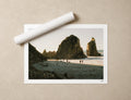 Portugal Fine Art Print - Praia da Ursa Panorama | Analog Film Photography | Sintra Wall Art