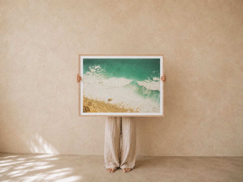 Portugal Fine Art Print - Lagos Wave | Analog Film Photography | Algarve Wall Art