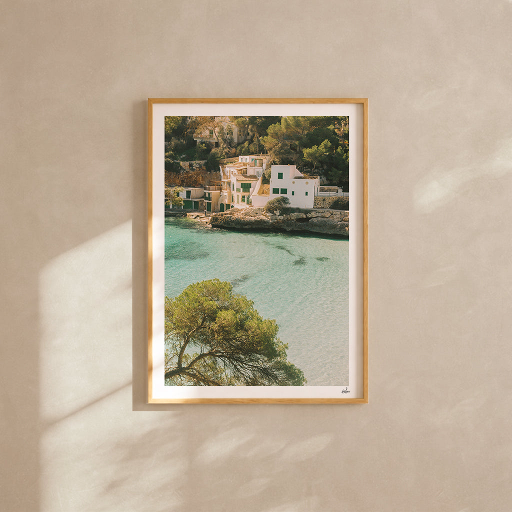 Mallorca Fine Art Print - Cala Santanyí Cove | Analog Film Photography | Balearic Wall Art