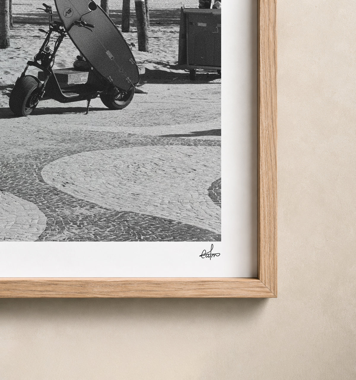 Brazil Fine Art Print - Copacabana Beach | Black & White Analog Film Photography | Rio de Janeiro Wall Art