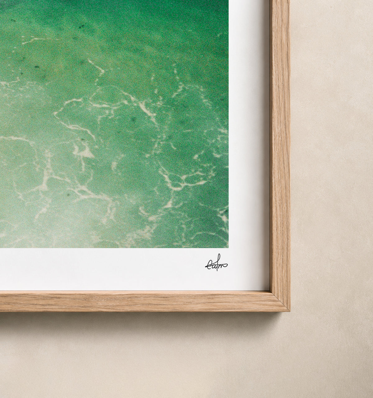 Portugal Fine Art Print - Lagos Wave Curl | Analog Film Photography | Algarve Wall Art
