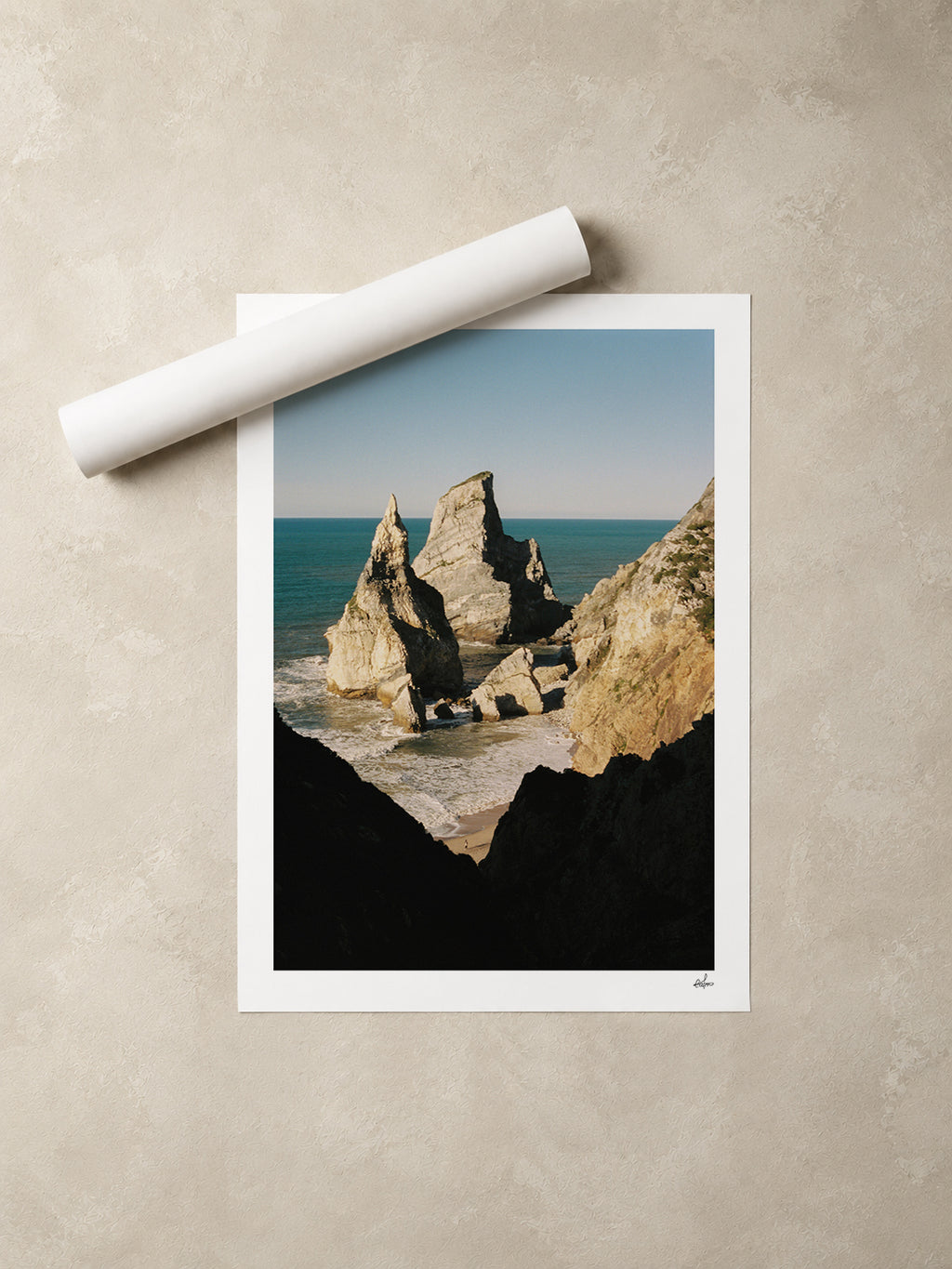 Portugal Fine Art Print - Praia da Ursa | Analog Film Photography | Sintra Wall Art
