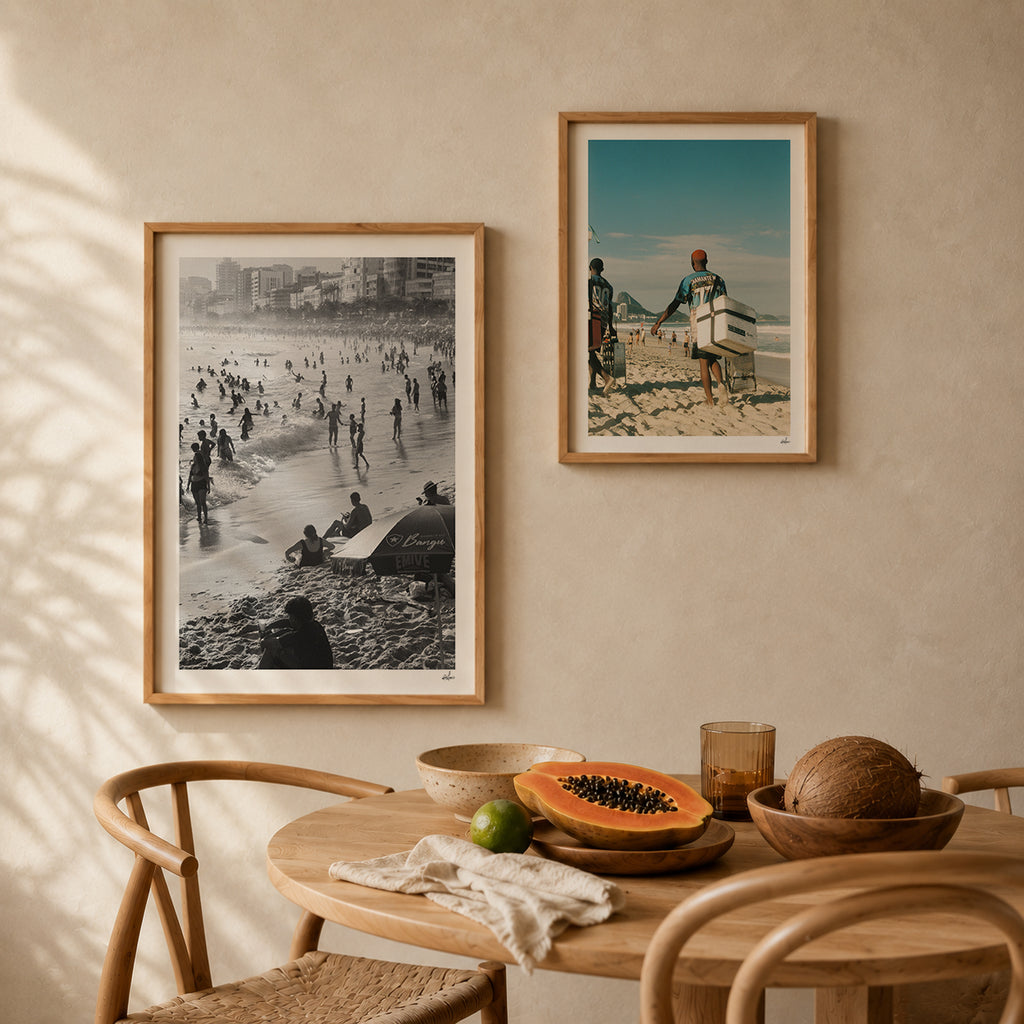 Brazil Fine Art Print - Copacabana Street Life | Analog Film Photography | Rio de Janeiro Wall Art