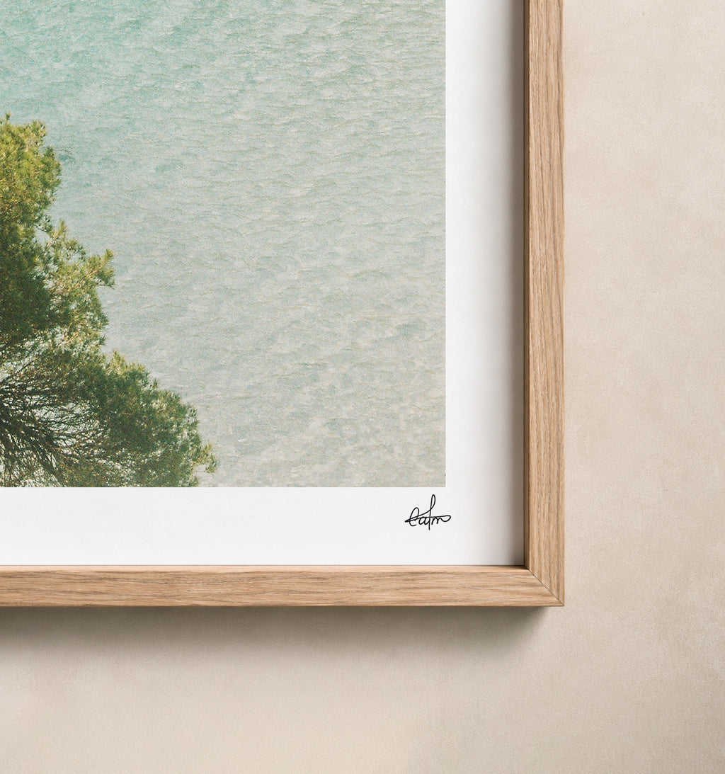 Mallorca Fine Art Print - Cala Santanyí Cove | Analog Film Photography | Balearic Wall Art