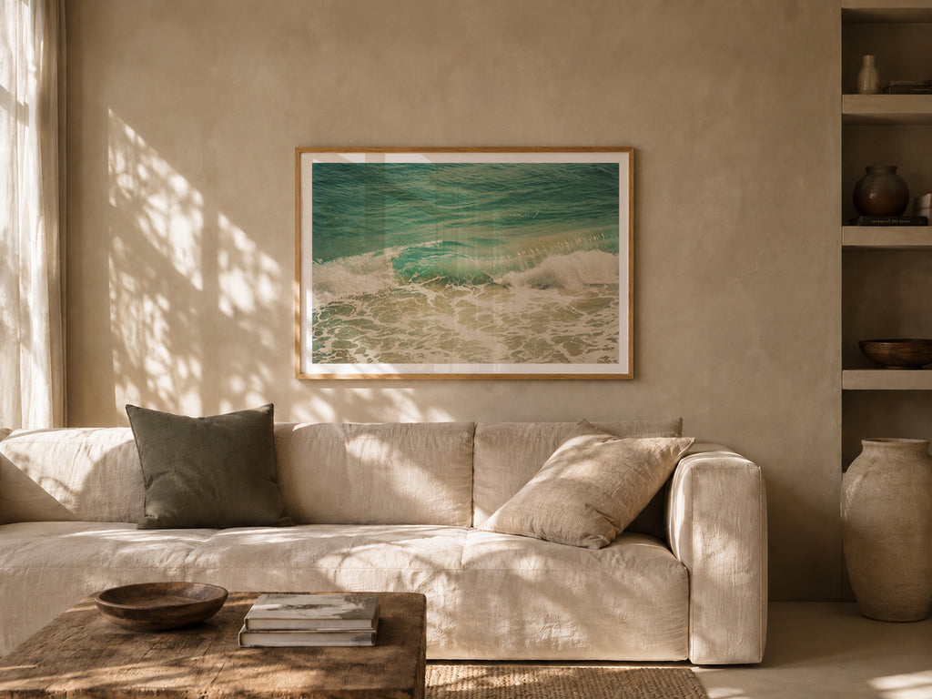 Portugal Fine Art Print - Lagos Wave Break | Analog Film Photography | Algarve Wall Art