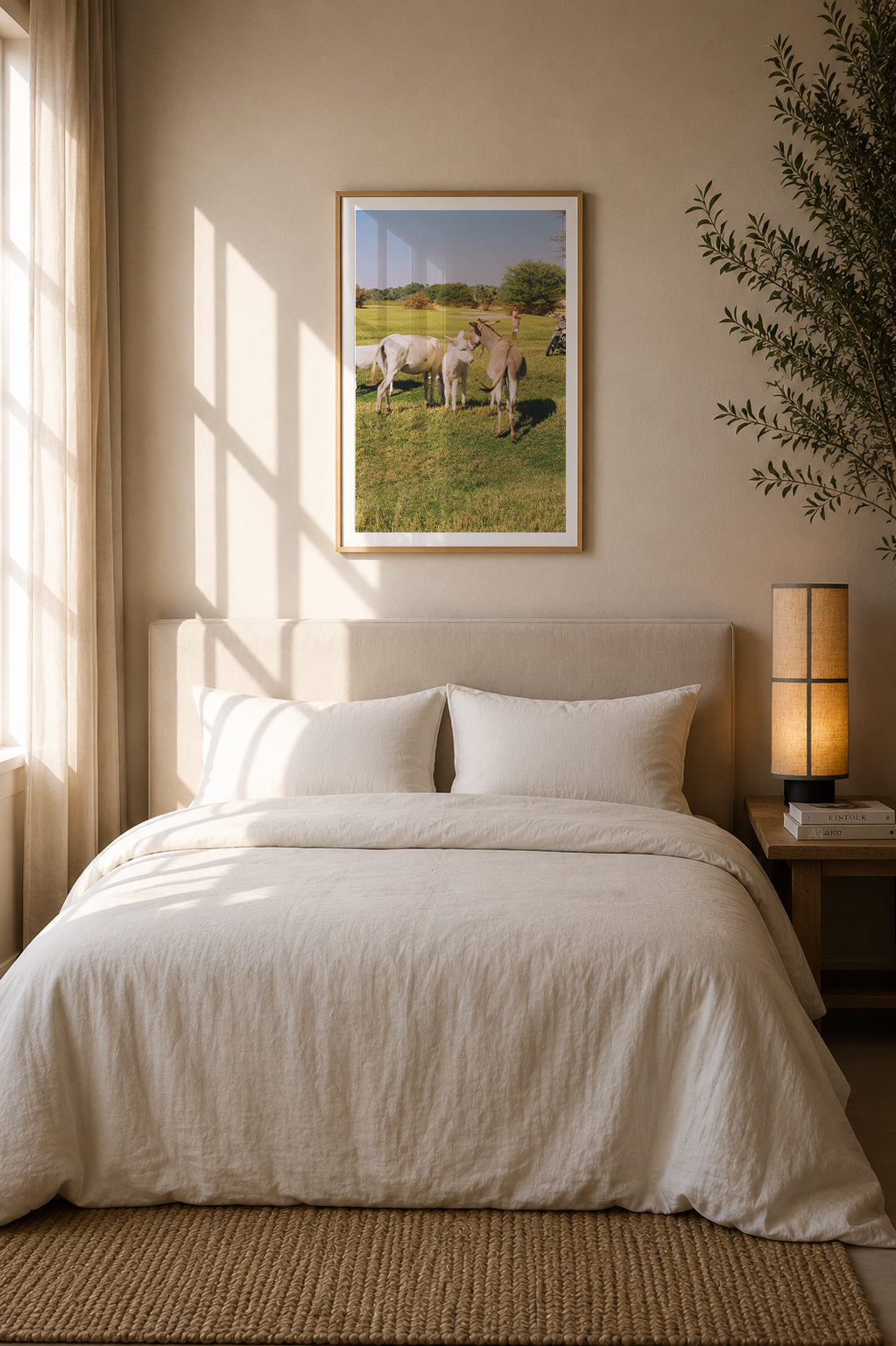 Egypt Travel Fine Art Print — Aswan Countryside | Analog Film Photography | Egypt Wall Art