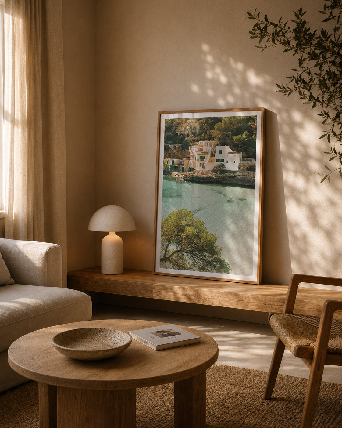 Mallorca Fine Art Print - Cala Santanyí Cove | Analog Film Photography | Balearic Wall Art