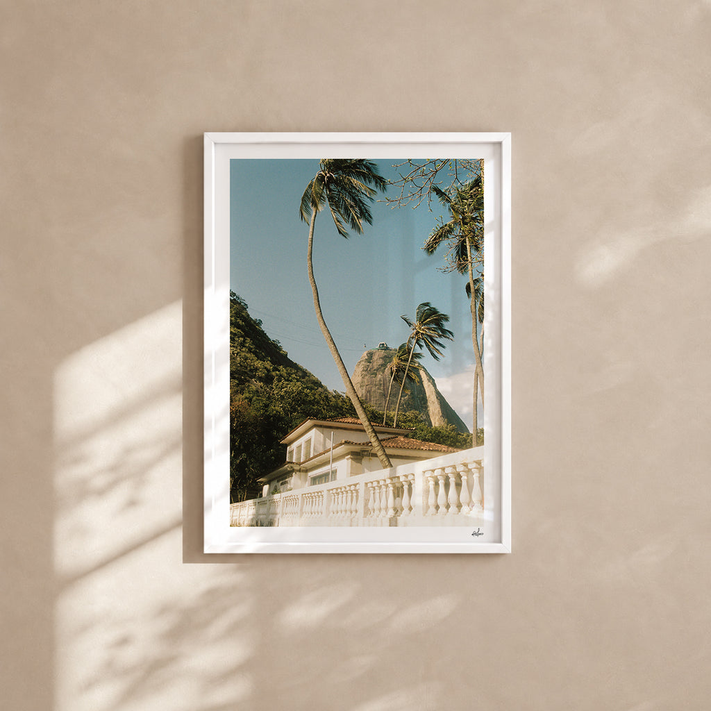 Brazil Fine Art Print - Pão de Açucar & Architecture | Analog Film Photography | Rio de Janeiro Wall Art
