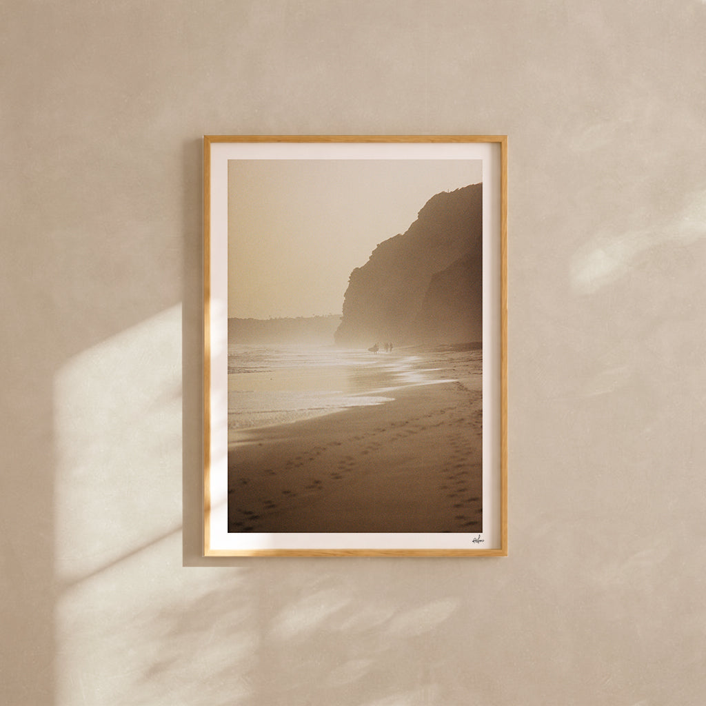 Portugal Fine Art Print - Lagos Morning Mist | Analog Film Photography | Algarve Wall Art
