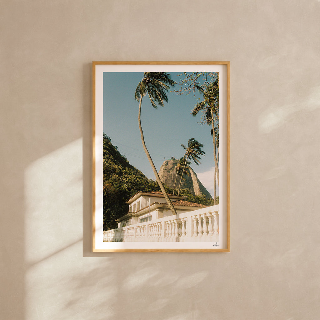 Brazil Fine Art Print - Pão de Açucar & Architecture | Analog Film Photography | Rio de Janeiro Wall Art