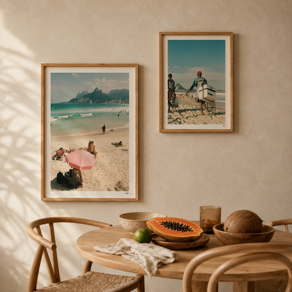 Brazil Fine Art Print - Ipanema Summer | Analog Film Photography | Rio de Janeiro Wall Art