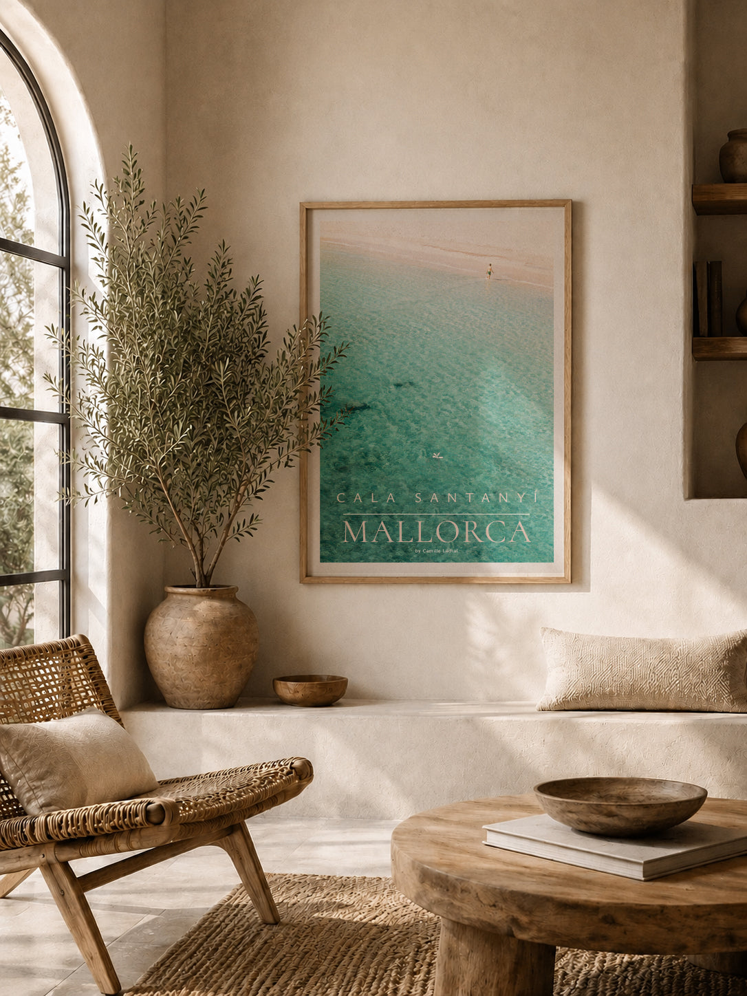 Mallorca Fine Art Print - Cala Santanyí | Analog Film Photography Poster | Mediterranean Wall Art