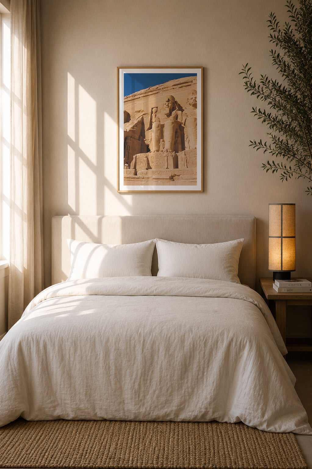 Egypt Travel Fine Art Print — Abu Simbel Temple | Analog Film Photography | Ancient Egypt Wall Art