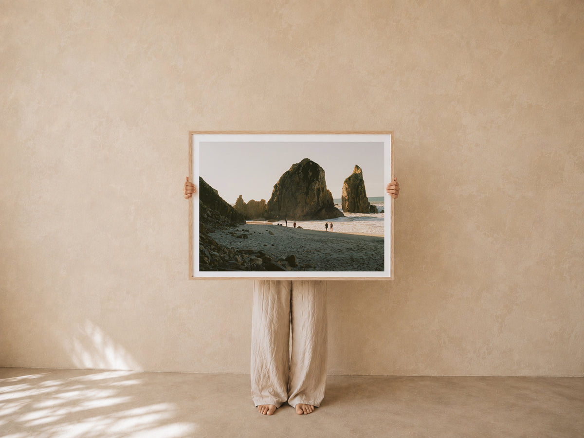Portugal Fine Art Print - Praia da Ursa Panorama | Analog Film Photography | Sintra Wall Art
