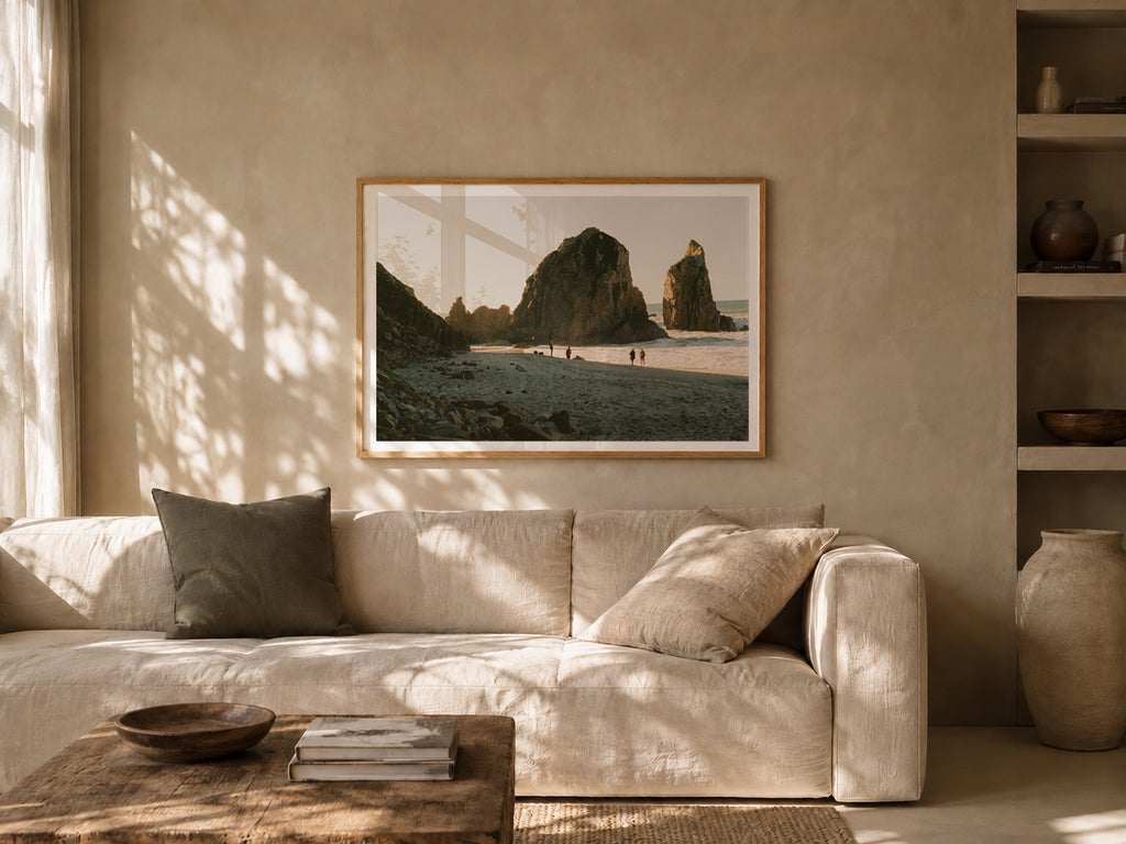 Portugal Fine Art Print - Praia da Ursa Panorama | Analog Film Photography | Sintra Wall Art