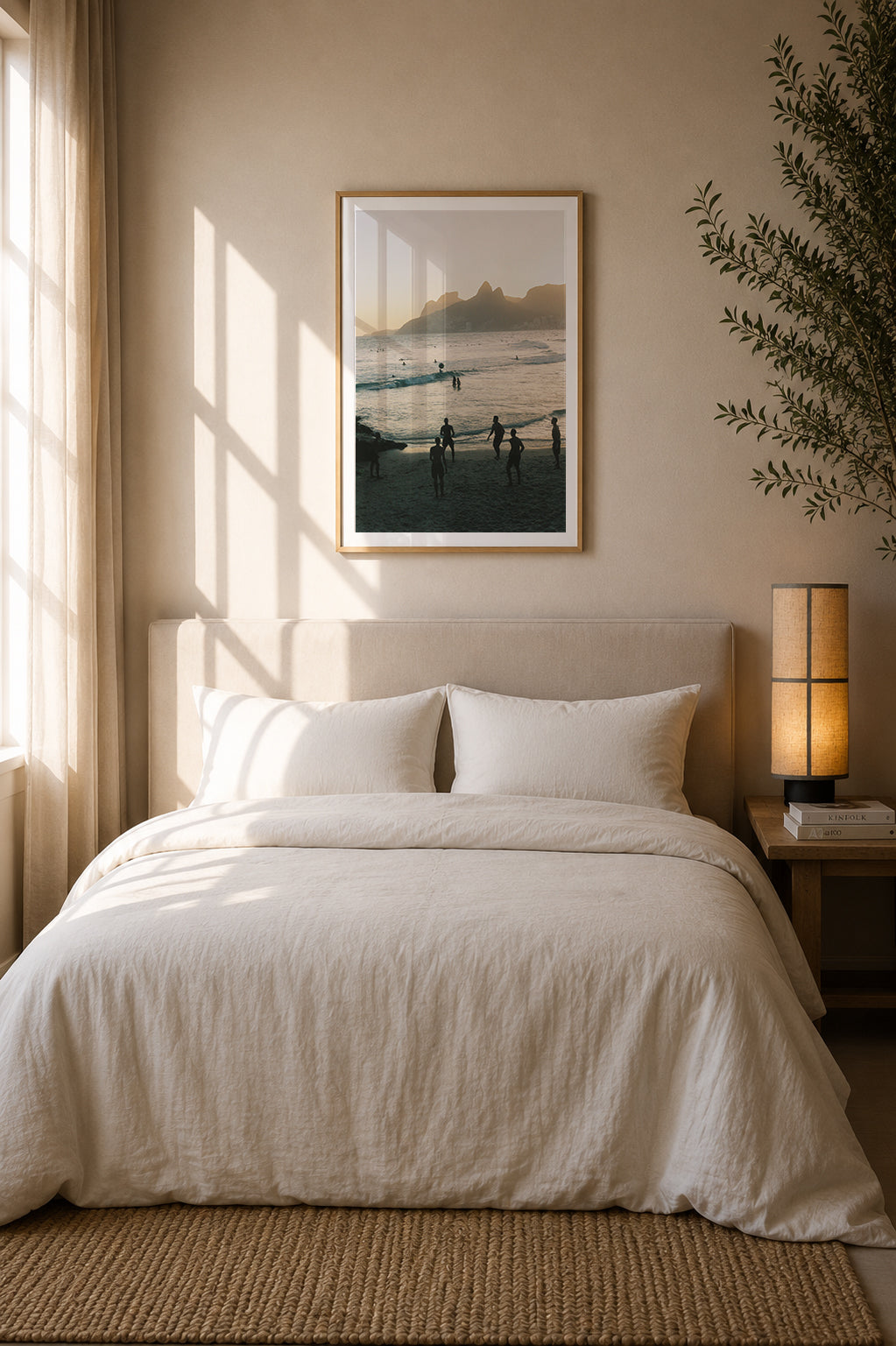 Brazil Fine Art Print - Ipanema Blue Hour | Colour Analog Film Photography | Rio de Janeiro Wall Art