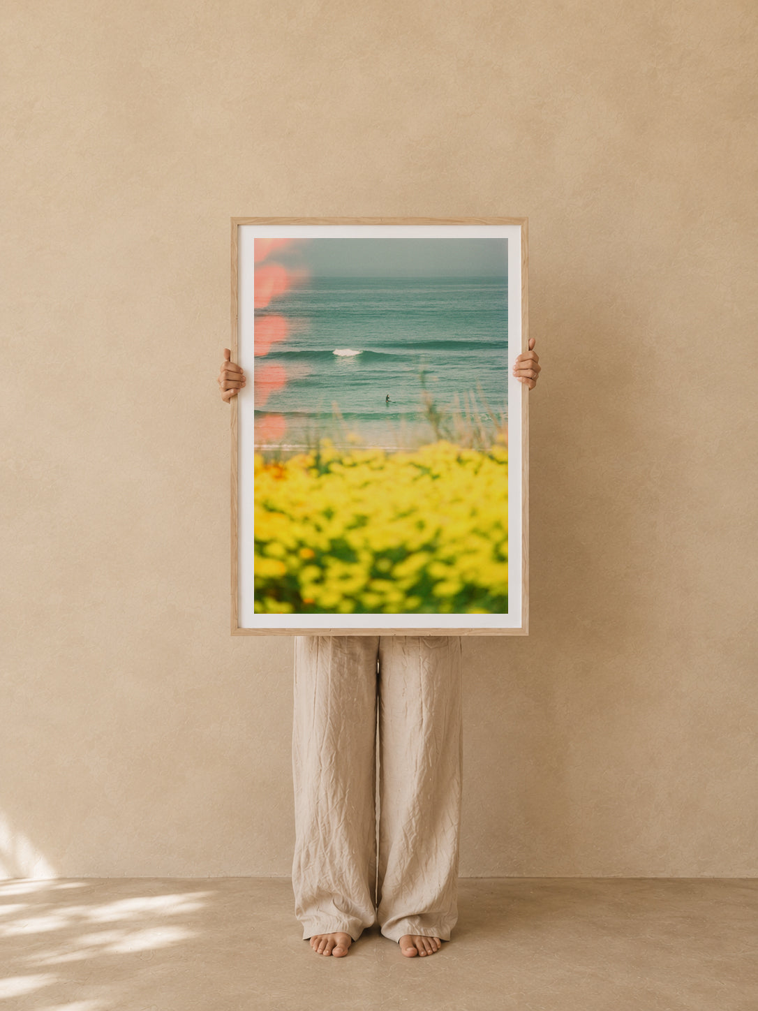 Portugal Fine Art Print - Peniche Wildflowers | Analog Film Photography | Silver Coast Wall Art