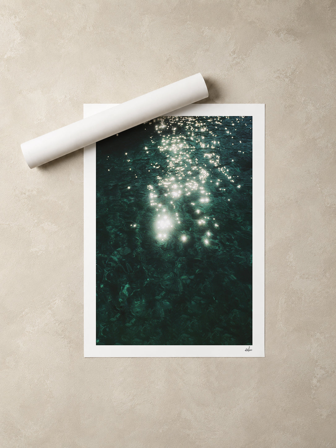 Mallorca Fine Art Print - Sea Sparkle | Analog Film Photography | Balearic Wall Art