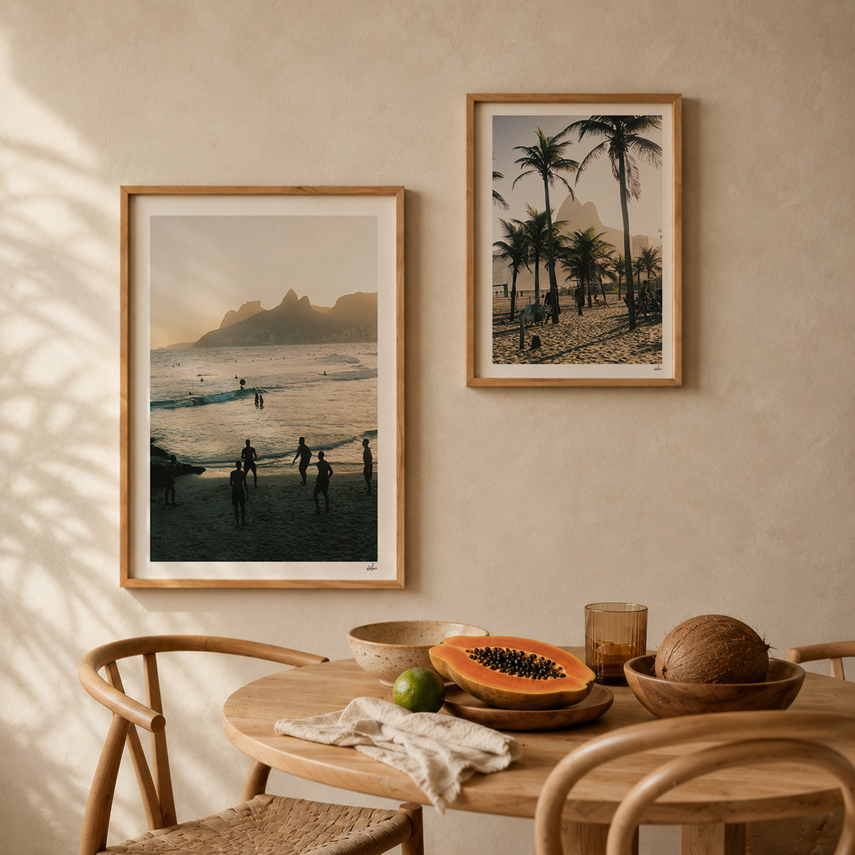 Brazil Fine Art Print - Ipanema Blue Hour | Colour Analog Film Photography | Rio de Janeiro Wall Art