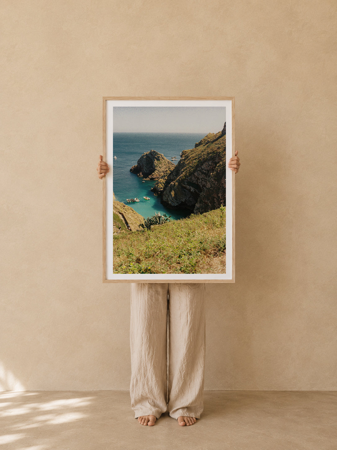 Portugal Fine Art Print - Ilha da Berlenga Anchorage | Analog Film Photography | Silver Coast Wall Art
