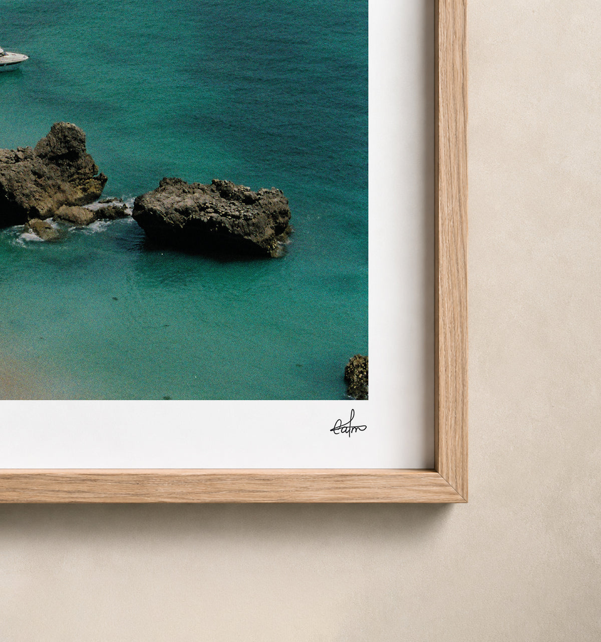 Portugal Fine Art Print - Praia da Ribeira do Cavalo | Analog Film Photography | Arrábida Wall Art